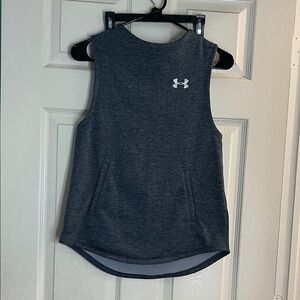 Under Armour Juniors Dark Gray Muscle Tee